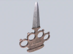 Bladed knuckle 3D Model