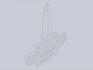 Bladed knuckle 3D Model