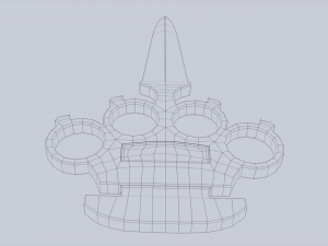 Bladed knuckle 3D Модель