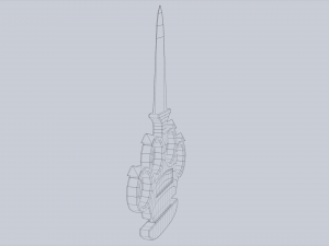 Bladed knuckle 3D Модель