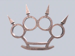 Bladed knuckle 3D Model