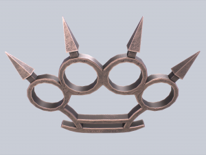 Bladed knuckle Model 3D