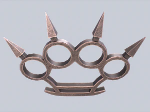 Bladed knuckle 3D Model