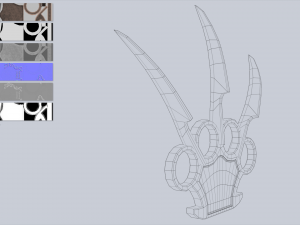 Bladed knuckle Model 3D