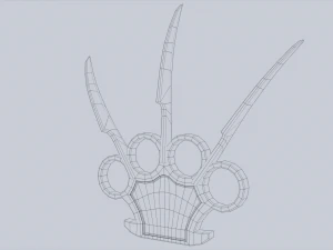 Ostra kostka Model 3D