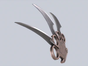 Ostra kostka Model 3D