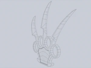 Ostra kostka Model 3D