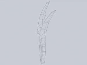 Ostra kostka Model 3D