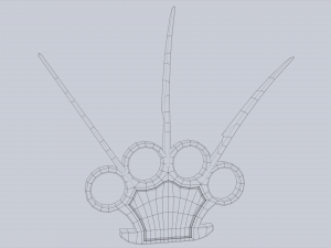 Bladed knuckle Model 3D