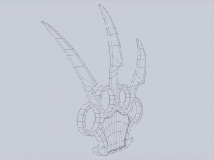 Bladed knuckle Model 3D