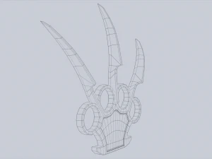 Ostra kostka Model 3D