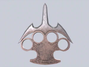 Bladed knuckle 3D Model