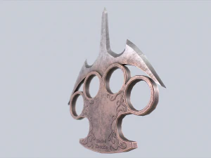 Bladed knuckle 3D Model