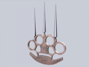 Bladed knuckle 3D Model