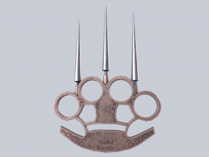 Bladed knuckle Model 3D