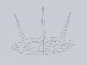 Bladed knuckle Model 3D