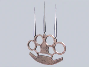 Collezione di nocche a lama Modello 3D