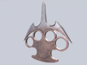 Collezione di nocche a lama Modello 3D