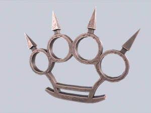 Collezione di nocche a lama Modello 3D