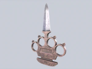 Collezione di nocche a lama Modello 3D