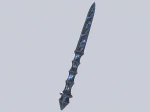 Crystal blade 3D Model