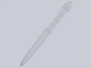 Crystal blade 3D Model