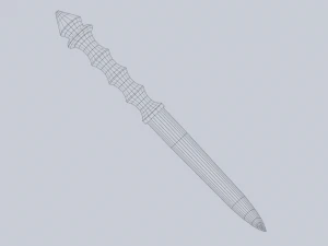 Crystal blade 3D Model