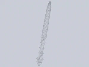 Crystal blade 3D Model