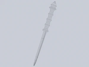 Crystal blade 3D Model