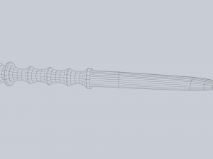 Crystal blade 3D Модель