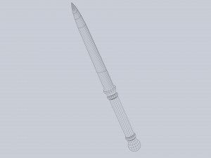 Crystal blade 3D 模型