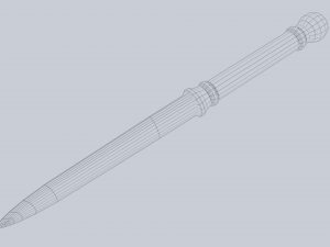 Crystal blade 3D 模型