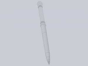 Crystal blade 3D 模型