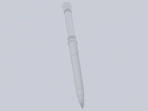 Crystal blade 3D Model