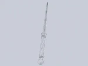 Crystal blade 3D Model
