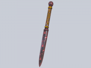 Crystal blade 3D 模型