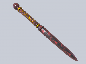 Crystal blade 3D 模型