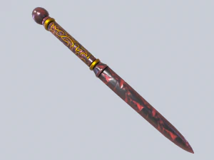 Crystal blade 3D Model