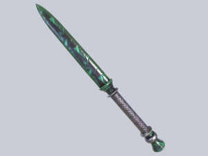 Crystal blade 3D Model
