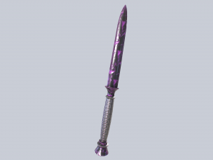 Crystal blade Modelo 3D