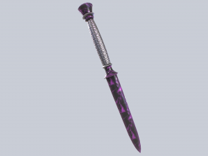 Crystal blade Modelo 3D