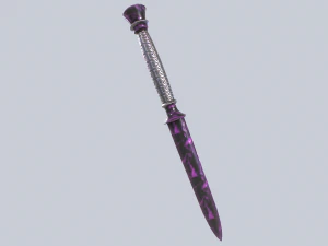 Crystal blade 3D Model