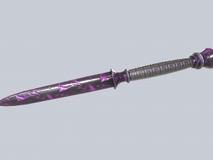Crystal blade Modelo 3D