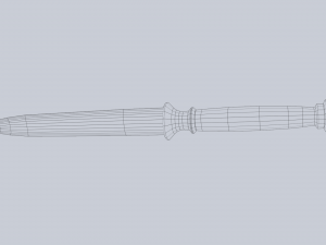 Crystal blade Modelo 3D