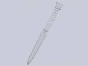 Crystal blade 3D Model