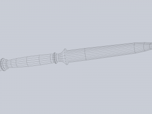 Crystal blade Modelo 3D