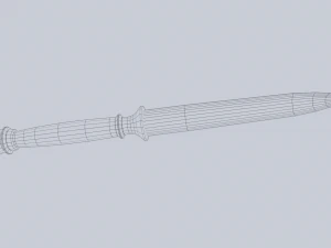 Crystal blade 3D Model