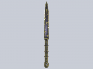 Crystal blade 3D 模型