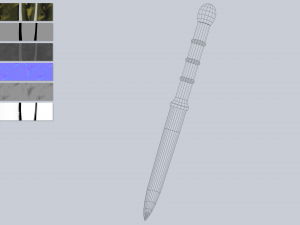 Crystal blade 3D 模型