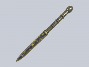 Crystal blade 3D 模型